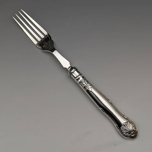 1930 年代英國復古銀盤甜點餐具 6 對套裝 John Round